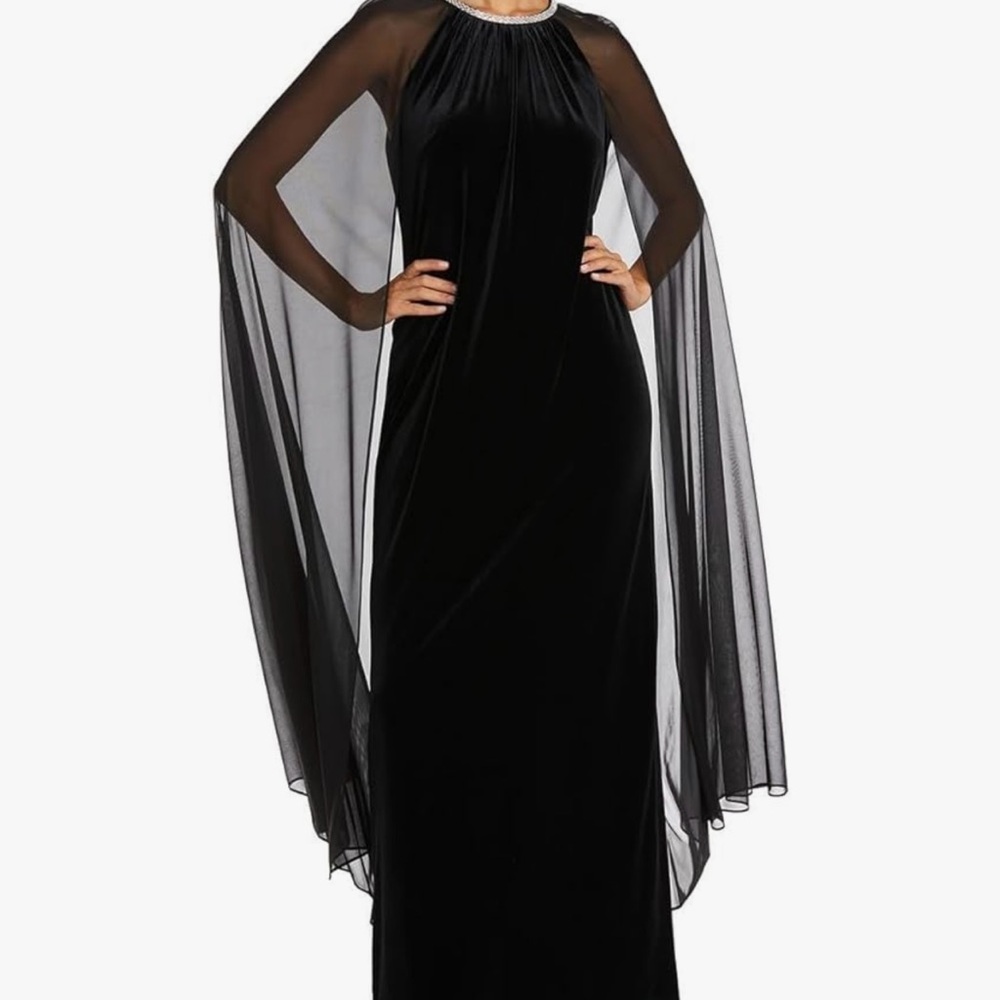 R&M Richard Long Velvet Dress